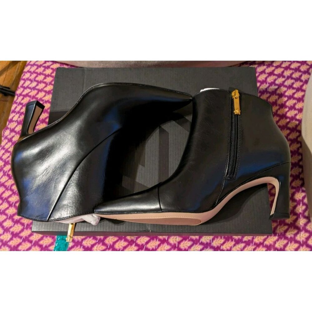 Naturalizer 27 Edit Women's Esme Bootie Black Leather Size 6.5M NIB - Picture 9 of 10